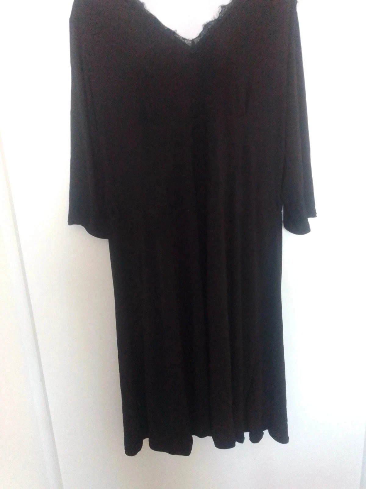 Robe noire 44/46 tunique grande taille